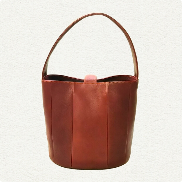 丸底バケツ型バッグ